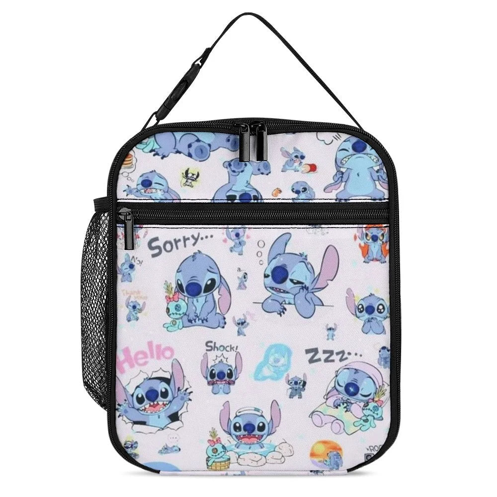 Portable Adult Tote Boys Cooler Kids Insulated For School Bag Bag Handbag Office Lunch Lilo Thermal Bento Stitch Girls