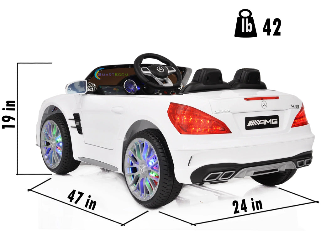 Mercedes-Benz SL65 12V with for Powered Remote on Car Kids Ride Control