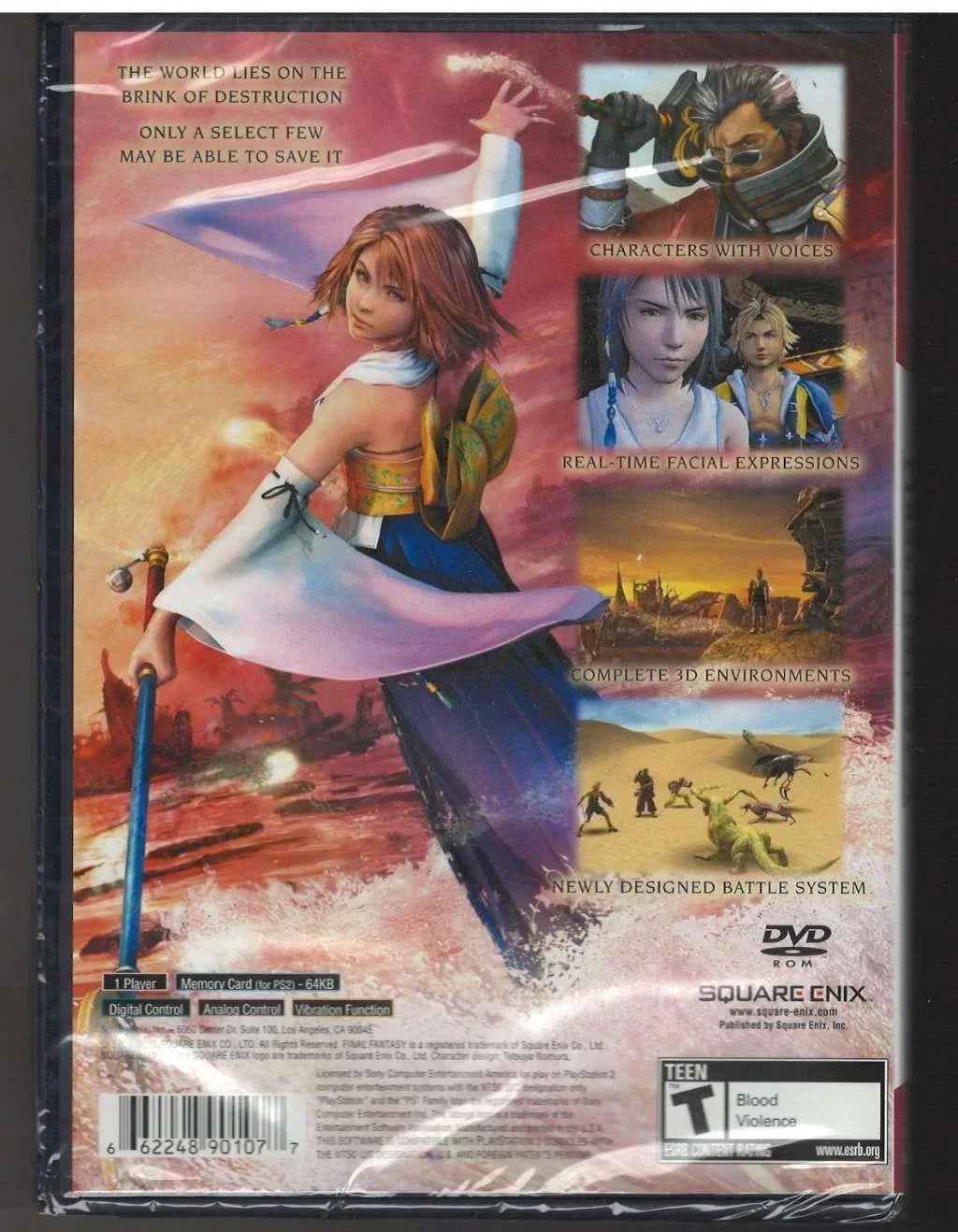 New Playst Fantasy Final Hits) PS2 X US (Greatest Sealed (Brand Version) Factory