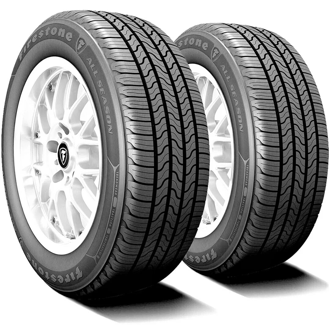 Tires (FOUR) of Season All Season 4 Firestone 96T A/S 215/60R17 All Set AS