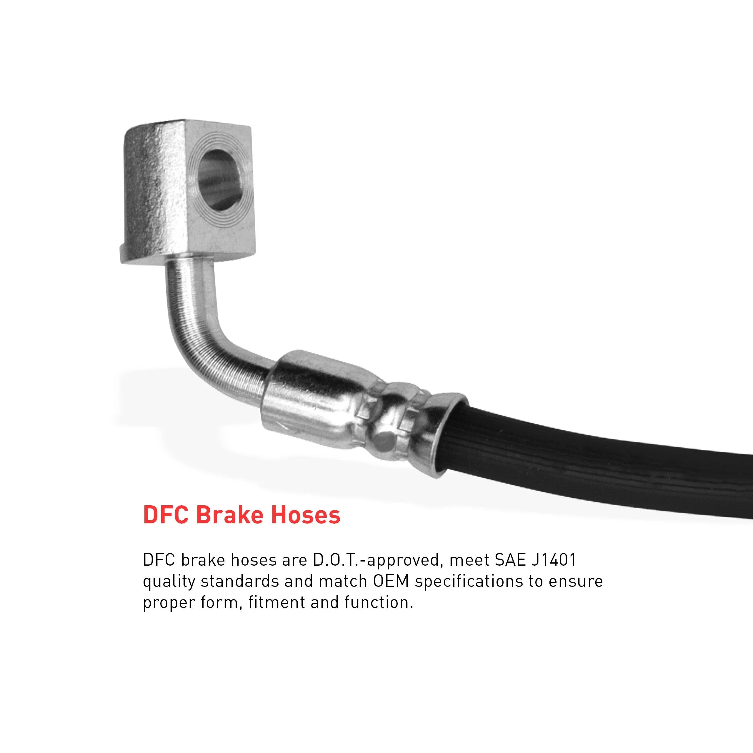 Company Dynamic Front Line Friction 928 Porsche For Hose 1982-1985 350-02006 Brake