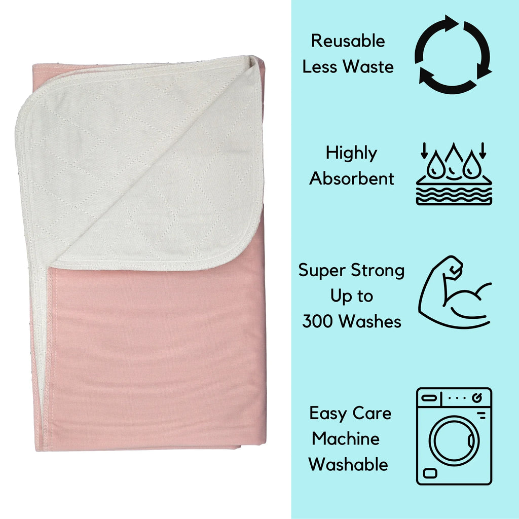 36 x Urinary - Washable 34 Underpad Pad 4 Absorbent Pack Incontinence Bed Protection