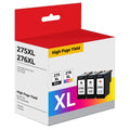 Cartridges Printer 1 TR4722 for 276 276XL Pixma TR4700 High Cartridges Canon (2 Capacity Ink TS3520 Ink 275 PG-275XL CL-276XL 276 for and TS3522 Black, 275 TR4720 Ink 275XL TS3500 Color)