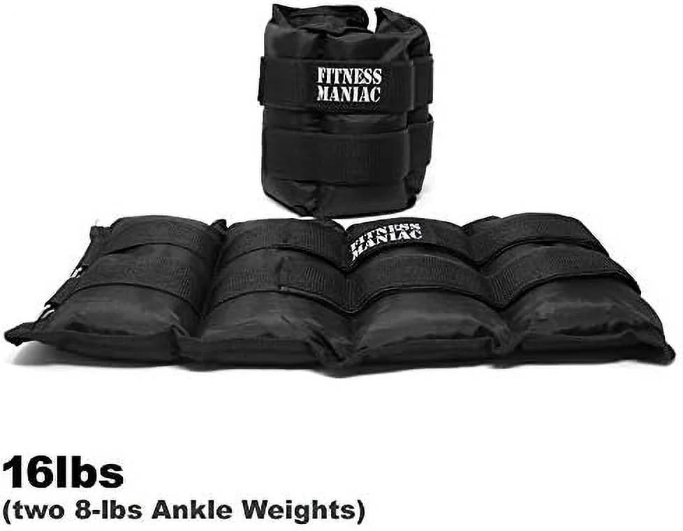 exercises ab, leg walking, premium pair men gym, heavy set straps weight, pro lbs for workout, glute 1 weights durable 16 double ankle women for ankle) per (8 pounds and