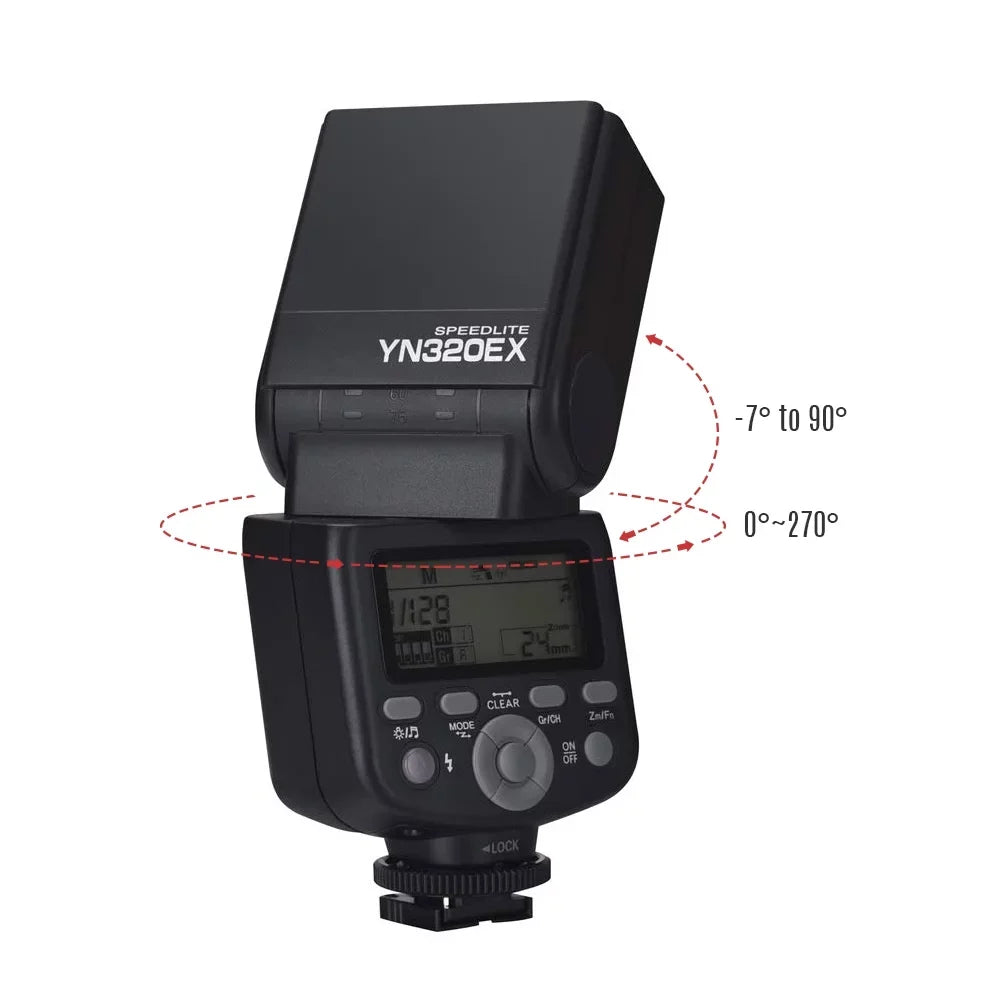 Flash A6000/ A6500 YONGNUO A7R/ TTL HSS A99/ Slave A58/ II/ 5600K A7S/ A7/ for Wireless 18000s Master Speedlite A6300/ GN31 A77 YN320EX