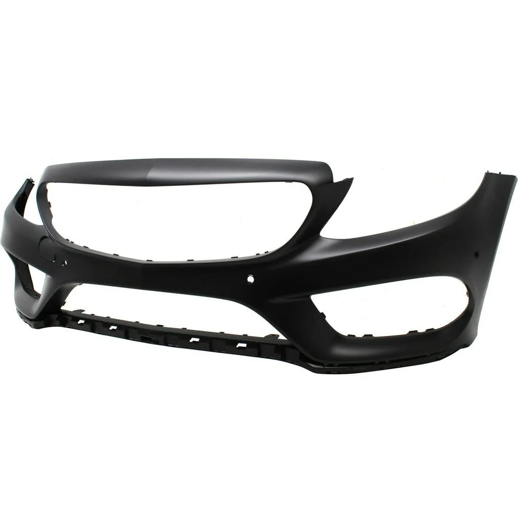 Front For C300 C400 15 AMG Cover C43 Bumper Fascia 17-18 15-18