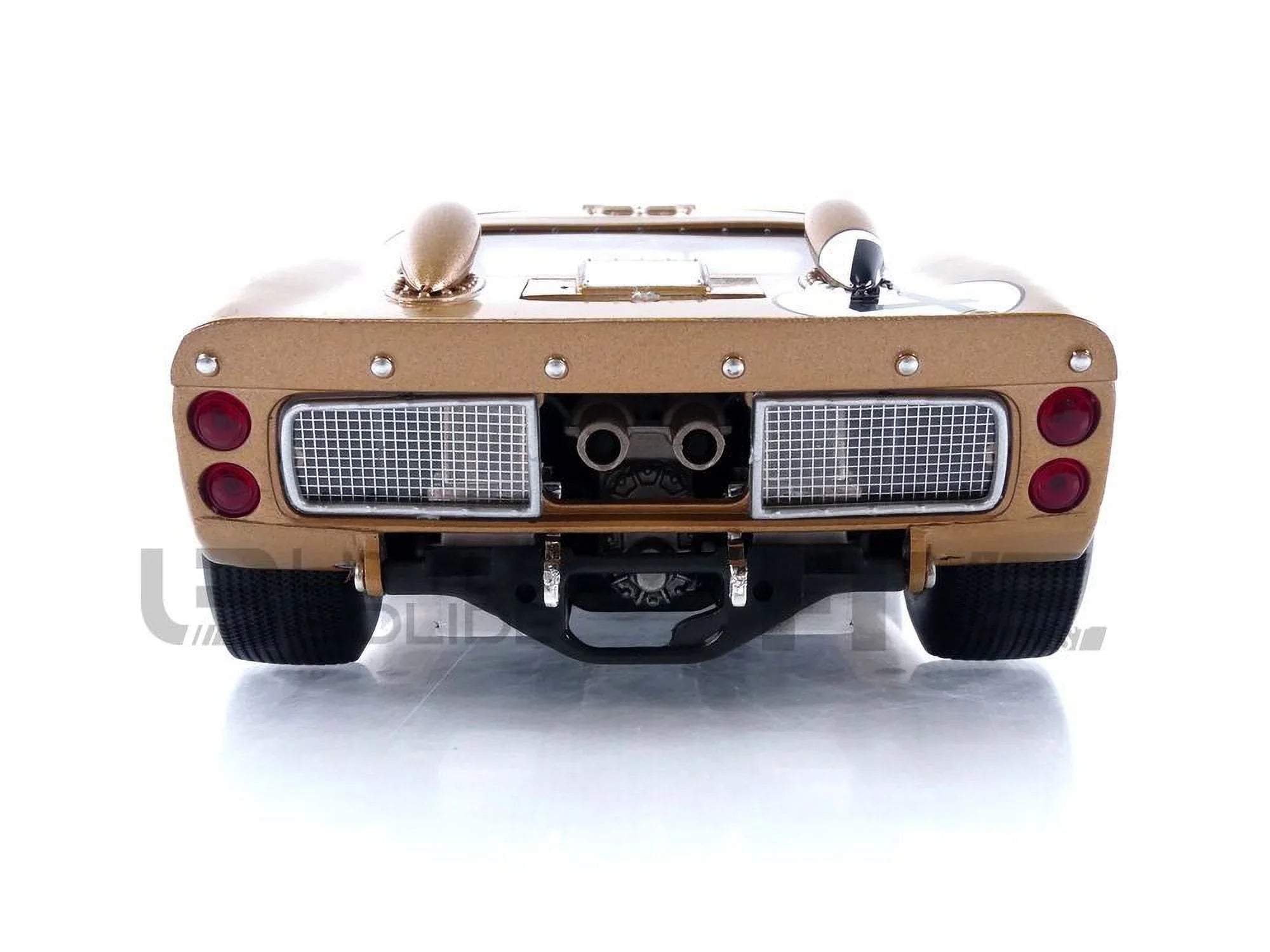 SC414 Gold GT-40 Model 1966 2 Car Shelby 1-18 MK Diecast Collectibles No.4