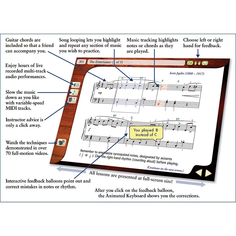 and 3.0 eMedia Method Piano Version Keyboard