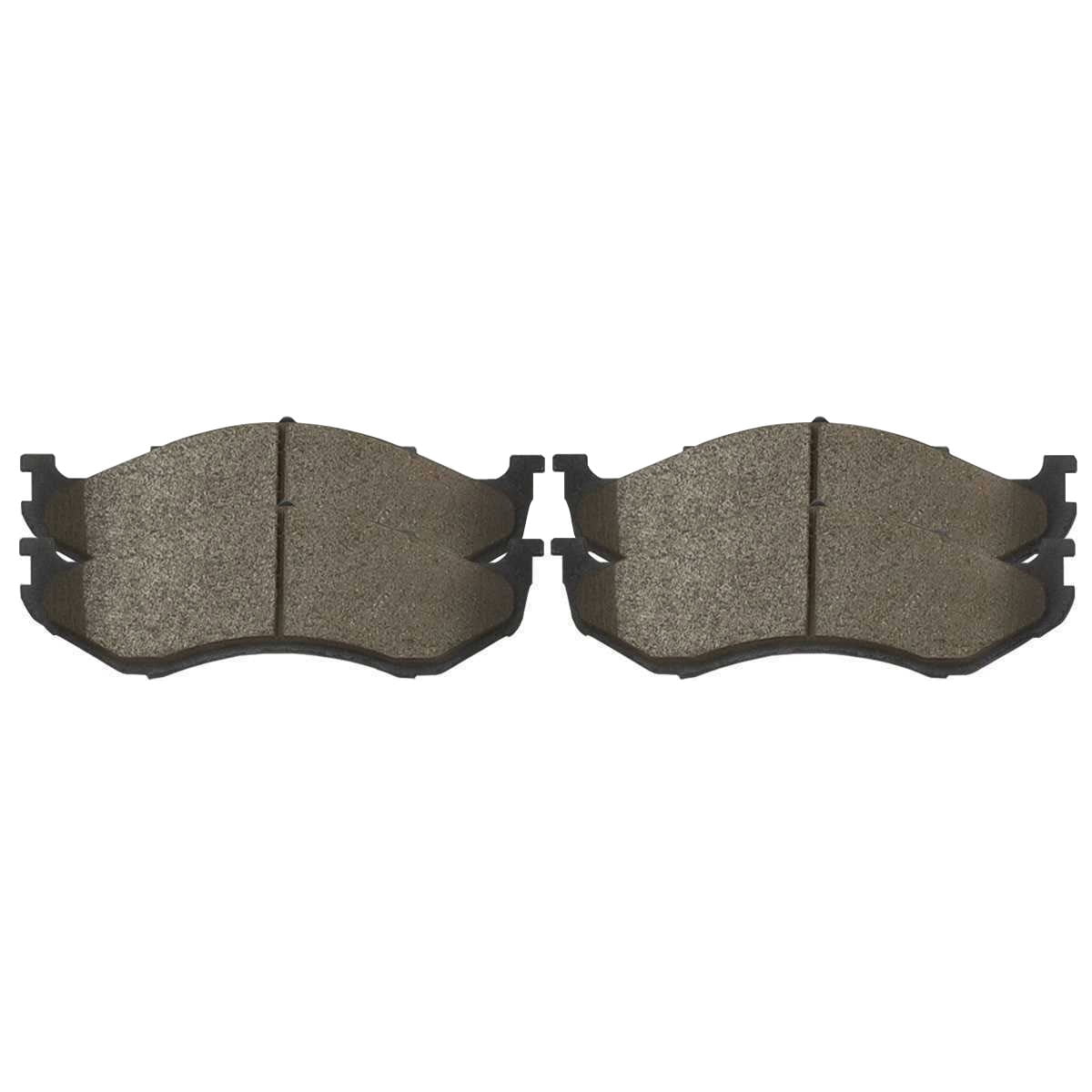 2000 for 2.5L Pads Cherokee Jeep Front 4.0L Kit Brake Black and AutoShack 4WD RWD Slotted Driver Replacement Rotors 2.4L 2006 Passenger TJ Ceramic Wrangler Side and 2005 2001 Drilled 1999 1999-2004