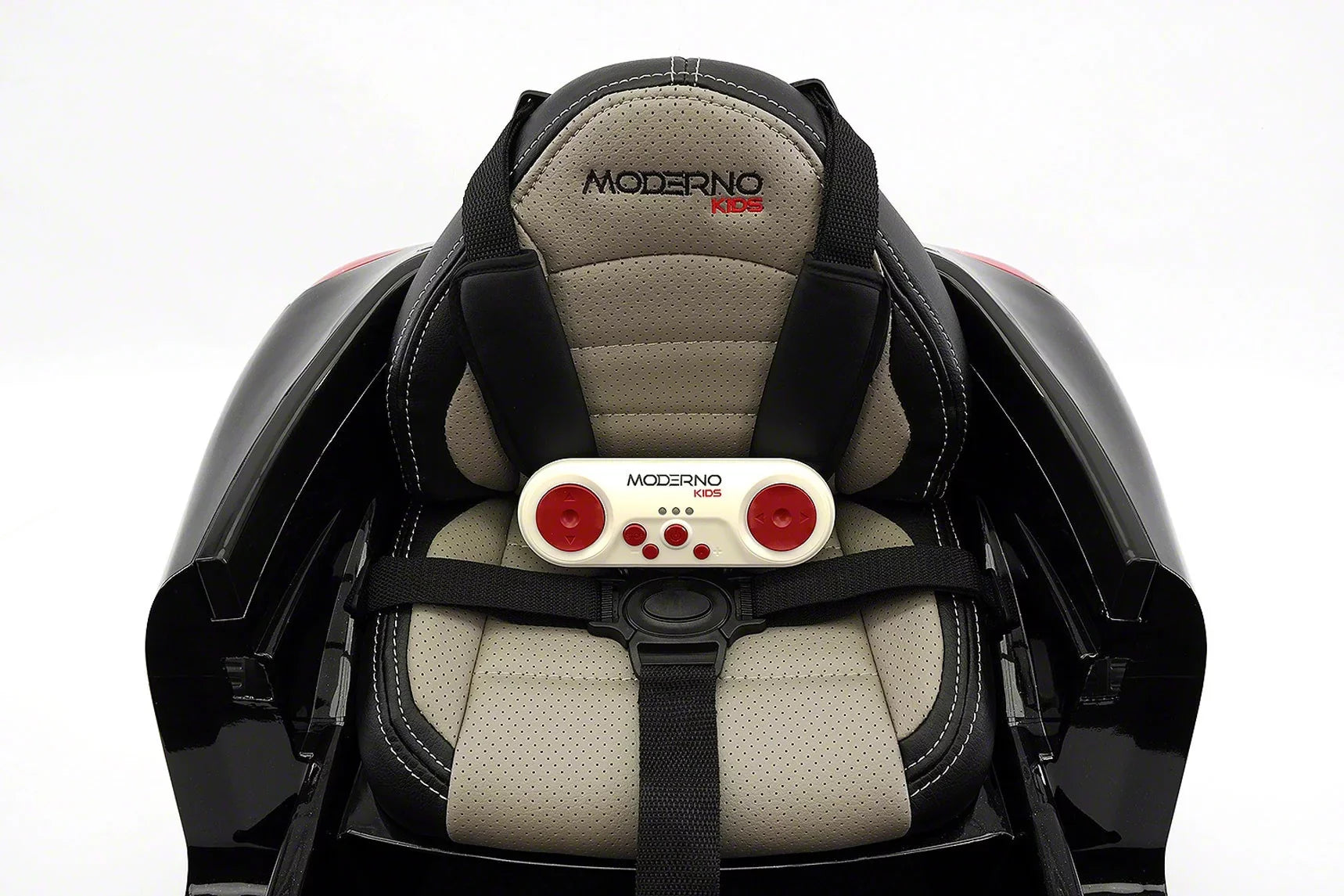 12V Ride-On R/C with Remote Kiddie Car | Metallic Electric Parental Roadster Kids Black
