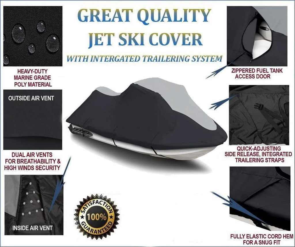 Super Cover Doo Jetski Compatible 2012-2016 215 Ski Sea Heavy-Duty Sea-Doo GTR Jet PWC For