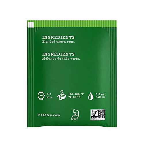Premium 100 Bags Tea, of Box Green Tea Tea Stash