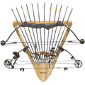 Compound Arrow Storage Rustic - 2 Rack 12 Archery Creek Rush Wall Creations Bow