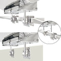One T10-540 Surface RailVertical Dual Mount, Magma dimension Square Products, Multi,