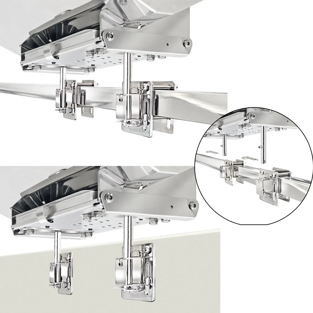 One T10-540 Surface RailVertical Dual Mount, Magma dimension Square Products, Multi,