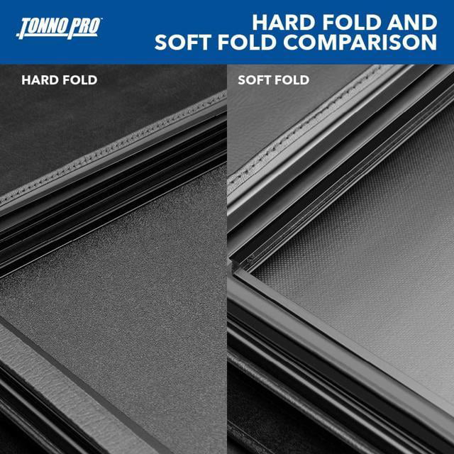 Tonno - Bed Hard 6' | HF-562 Bed Truck Fold, 2023 2016 Cover Hard | Fits 2" Tonneau Tacoma Pro (73.7") Toyota Folding