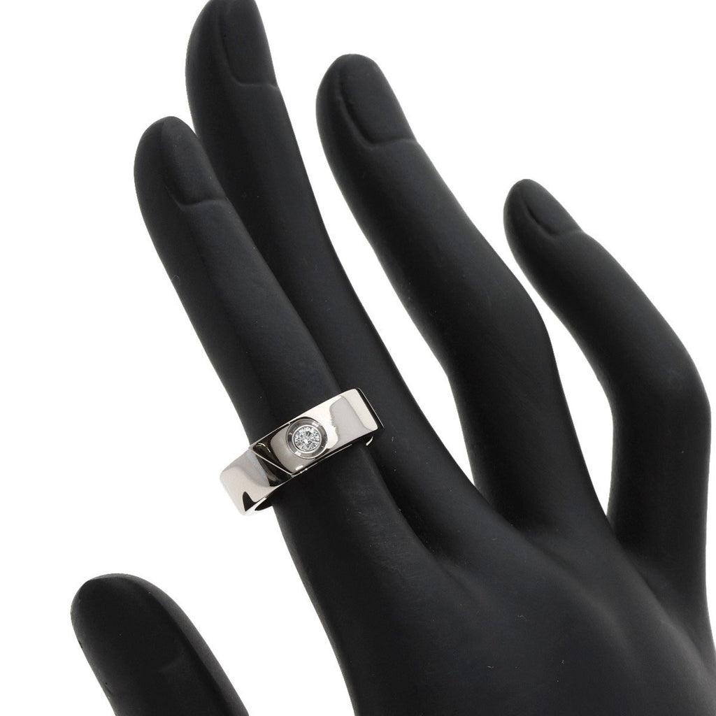 Ring, K18 White Diamond Cartier CARTIER 1P (Good) #48 Women's, Gold, Anniversary Pre-Owned