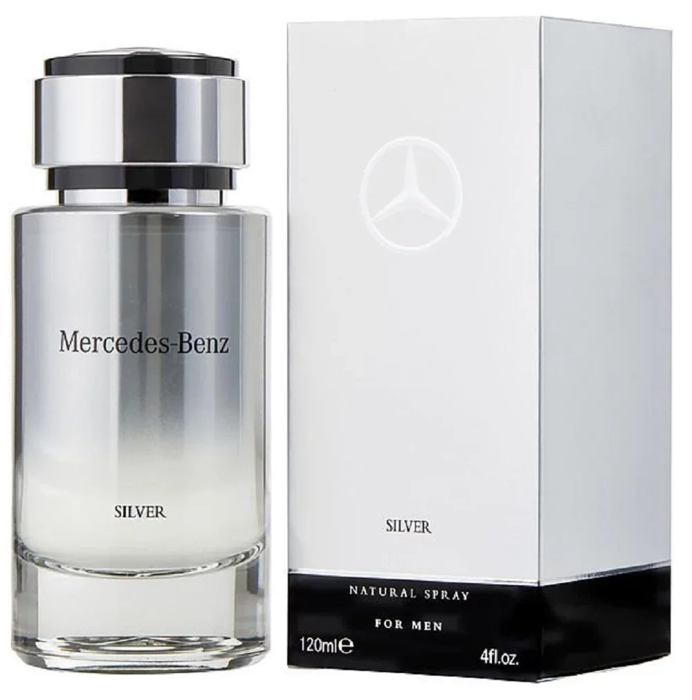 oz Toilette De Men BENZ Cologne Eau SILVER ml Mercedes-Benz 4.0 120 * / MERCEDES