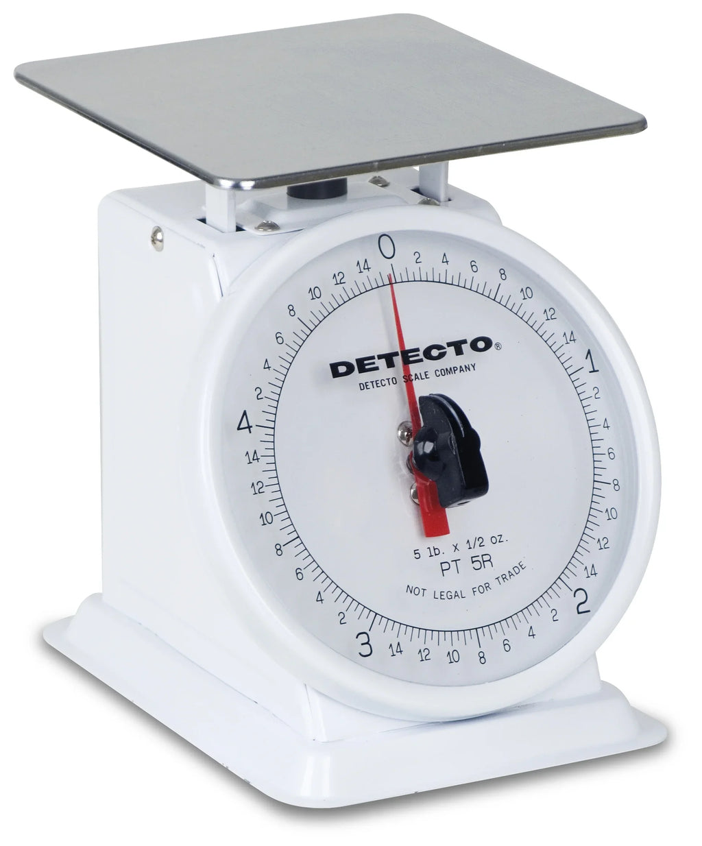 & x g Detecto Scale 5.75 Top in. Cardinal Stainless Rotating Dial 5.75 PT-1000SRK Steel Loading 1000