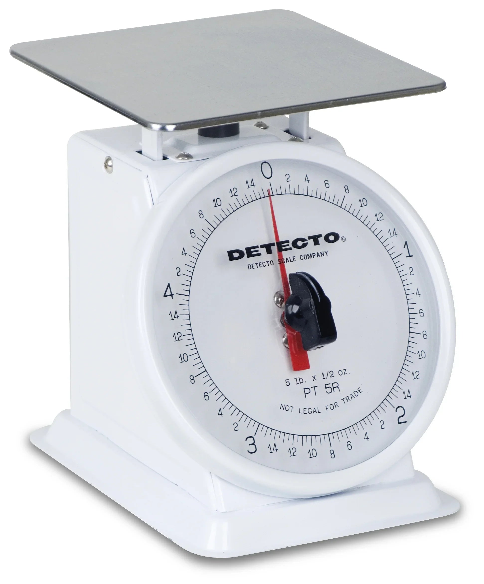 & x g Detecto Scale 5.75 Top in. Cardinal Stainless Rotating Dial 5.75 PT-1000SRK Steel Loading 1000