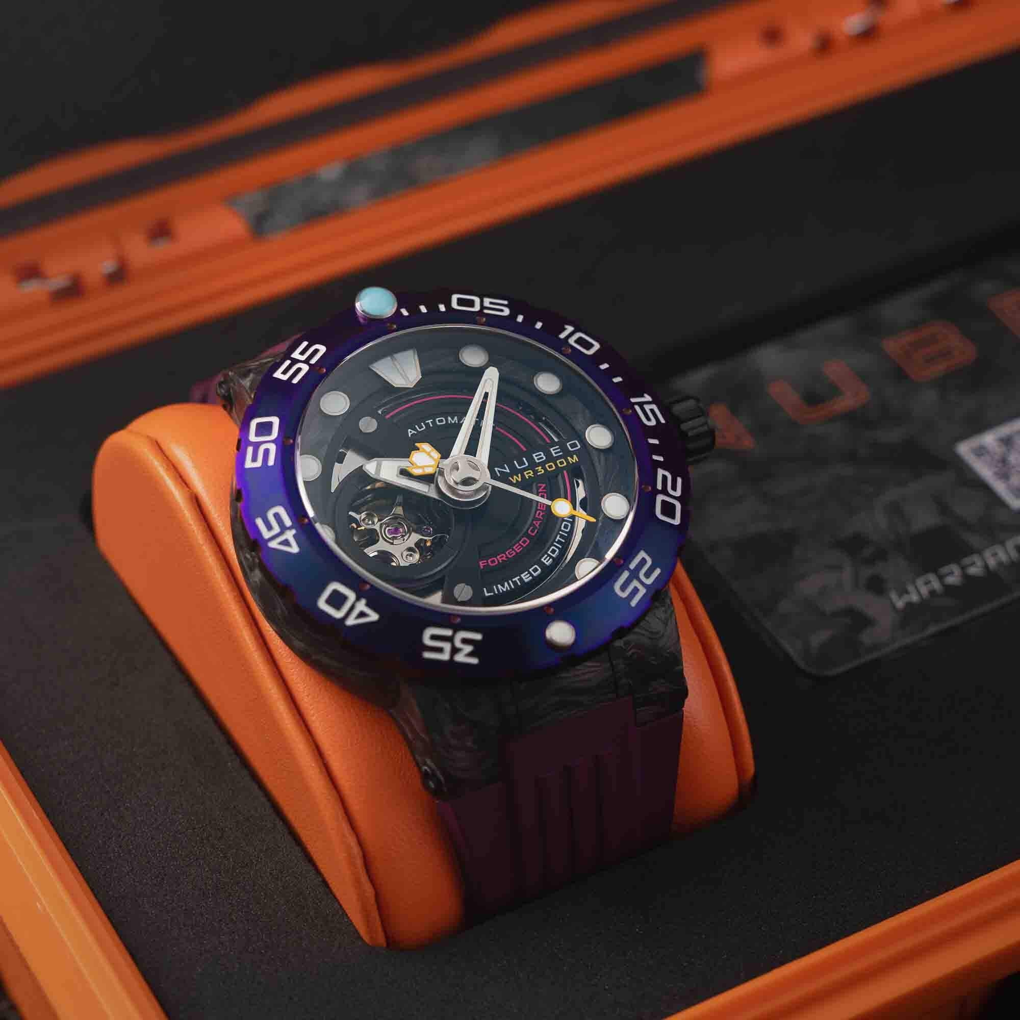 Carbon Edition Nubeo Opportunity Automatic Purple Forged Limited Fiber