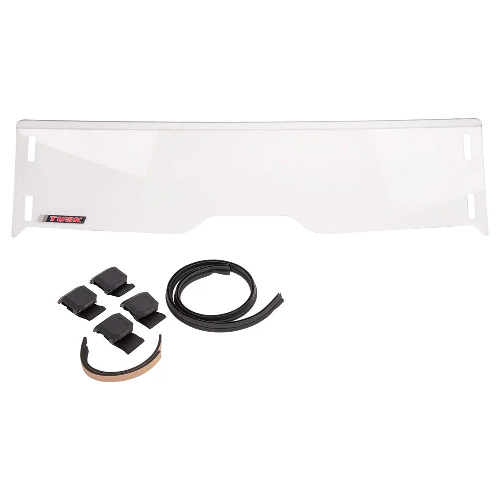HONDA For Talon Half Windshield Removable Tusk 1000R Clear 2019-2023