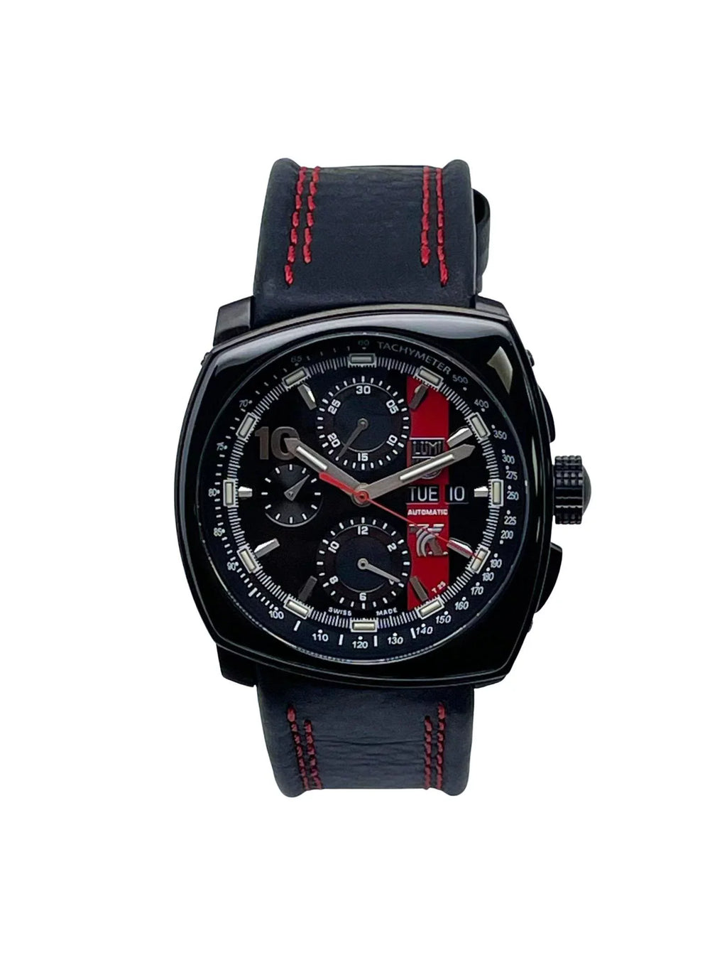 Black Tony Men Limited Edition Watch Kanaan Dial Steel XL.1181 Automatic