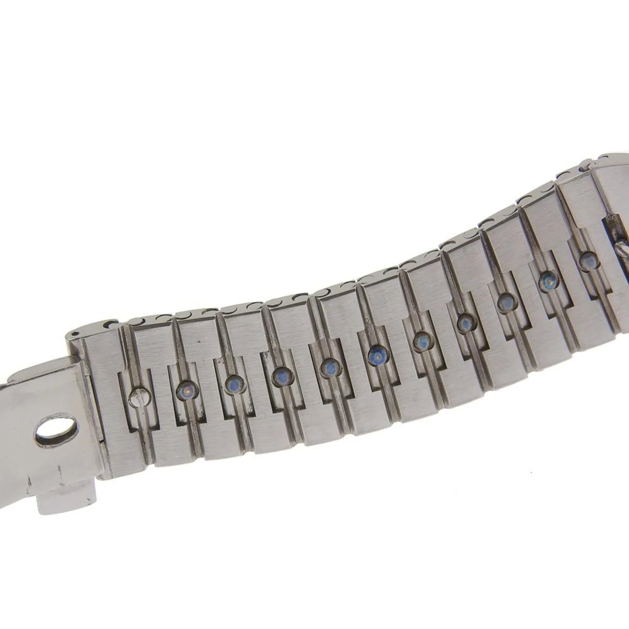 Steel Ville Omega Pre-Owned Dial Watch Made Boys Swiss De (Fair) Silver Silver/Gold Quartz OMEGA Stainless