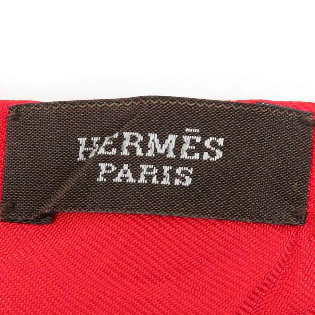HERMES Hermes Pre-Owned Scarf (Good) Women's Silk Purple/Red/Multicolor Twillon