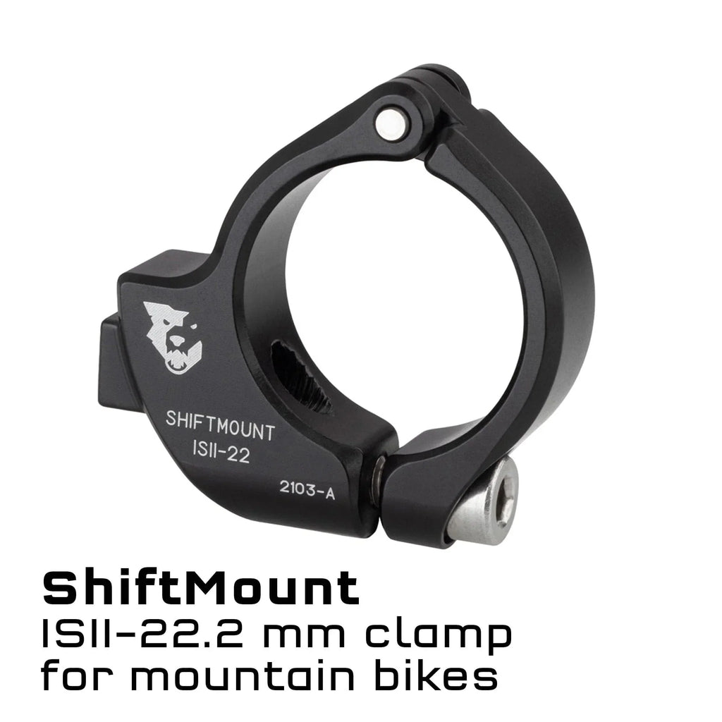'- 22.2mm ShiftMount for Tooth I-spec Clamp II Wolf Shifters