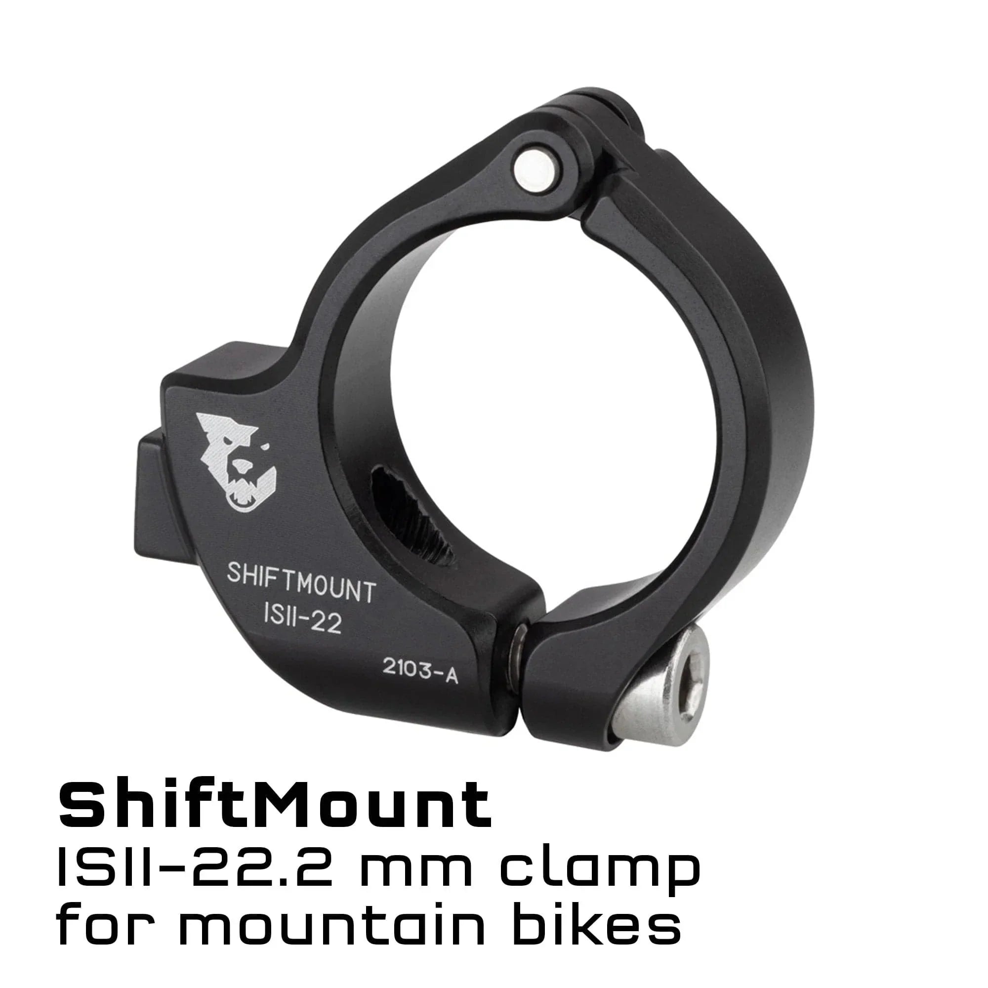 '- 22.2mm ShiftMount for Tooth I-spec Clamp II Wolf Shifters