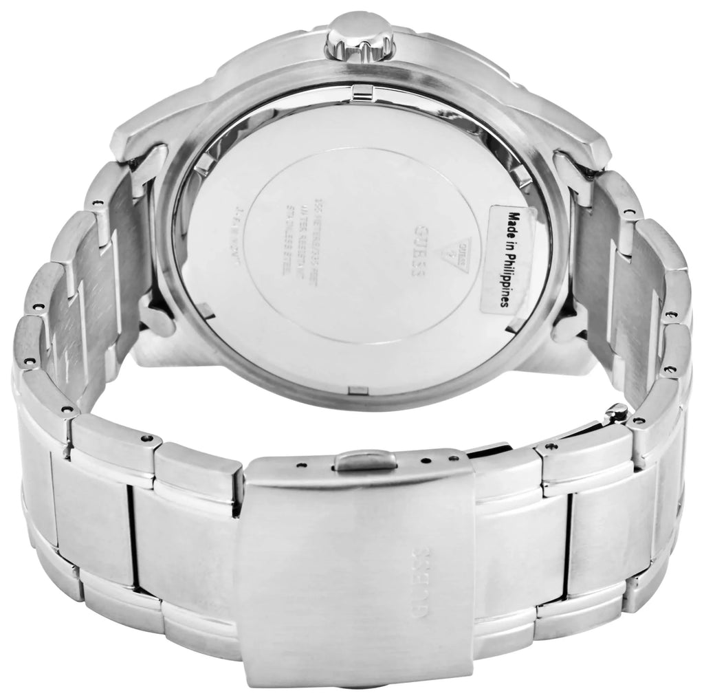 Guess Black Men's Trek Watch W1249G1 Quartz Dial
