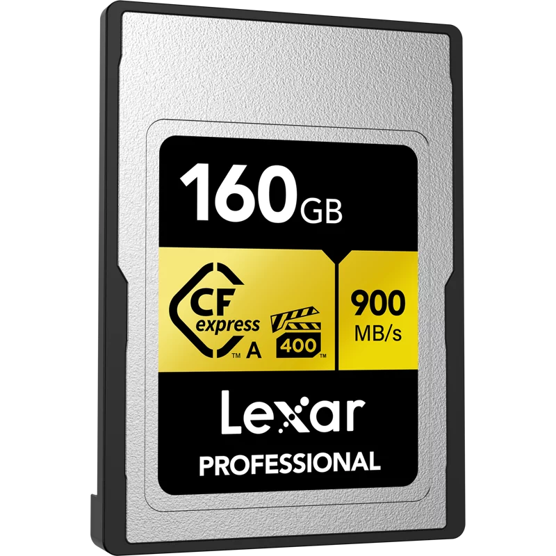 160GB Lexar Bundle Lexar with Card, CFexpress Reader 3.2 USB Professional Type CFexpress Pro 2x2 A/SD R900/W800 Gold Gen A (2-Pack) Memory Type
