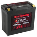Deluxe Battery LiFePO4 Motorsports Compatible 2002 to V92TC 2002 Cruiser Victory with YTX20L-BS Banshee Touring