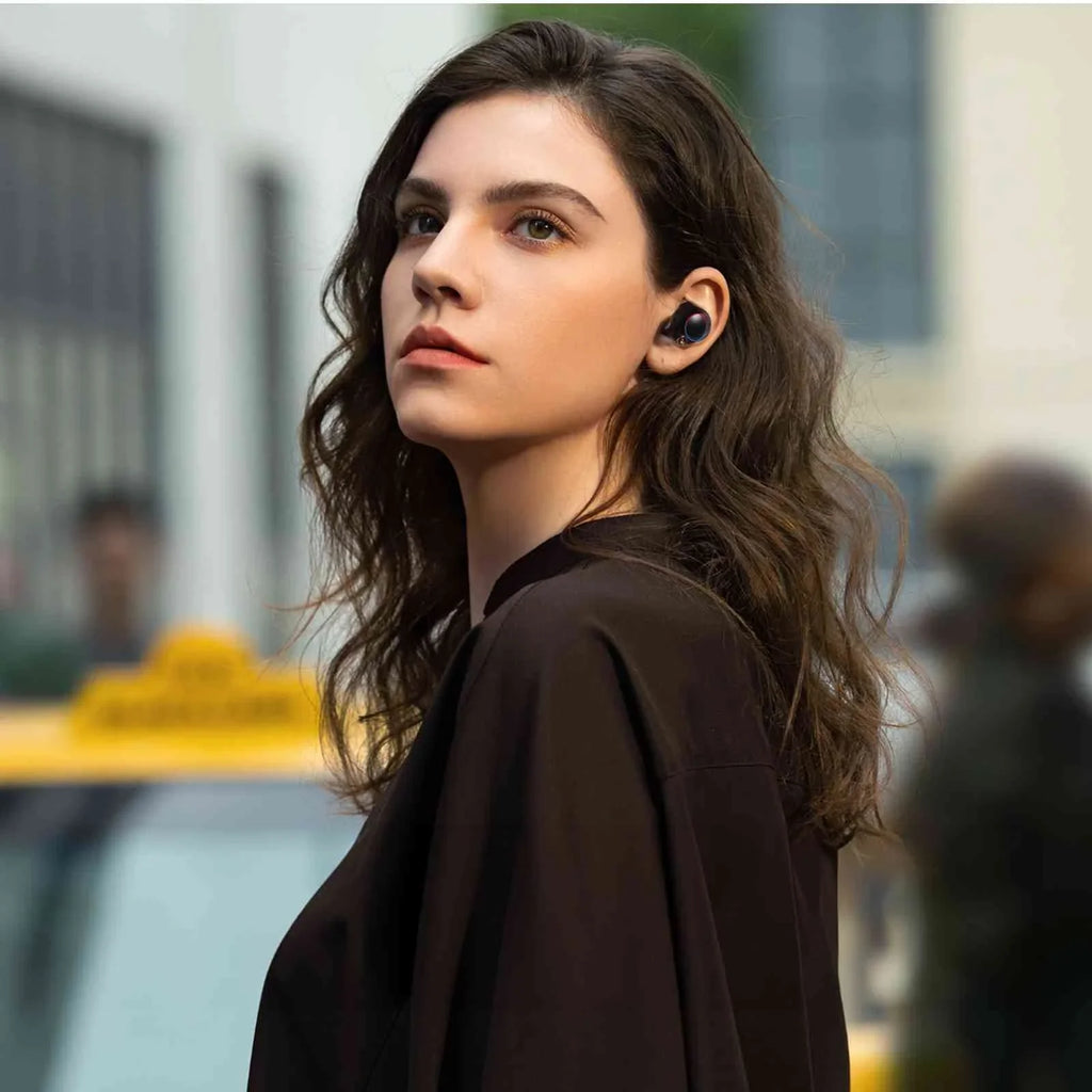 Compatible True with play Boost K5 Connect, IPX5 Resistance, Balanced, Bluetooth Wireless Bass UrbanX Earbuds Black, Connection, Bluetooth liquid 5.2 + Charging Dual Case,
