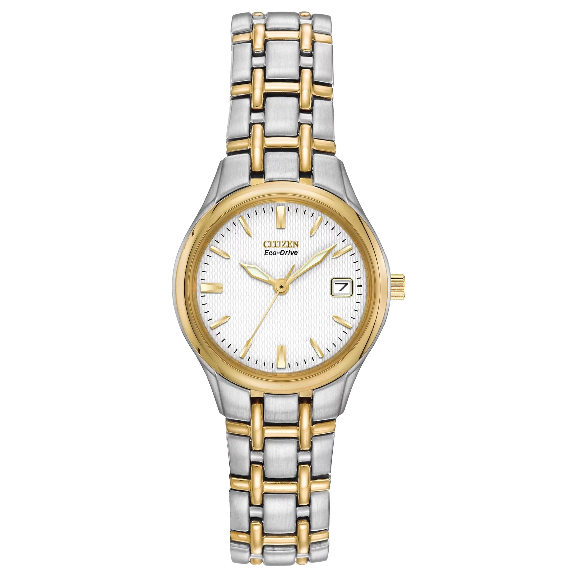 Eco-Drive Gold CITIZEN EW1264-50A Women's Watch Sport Stainless-Steel