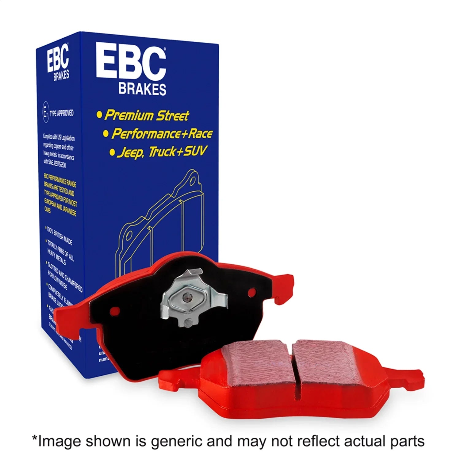 Pad For ROMEO Sizes All Engine STELVIO, select: Fast ALFA EBC ALFA Brakes 2018-2022 Redstuff 2017-2022 Street Premium ROMEO Fits GIULIA