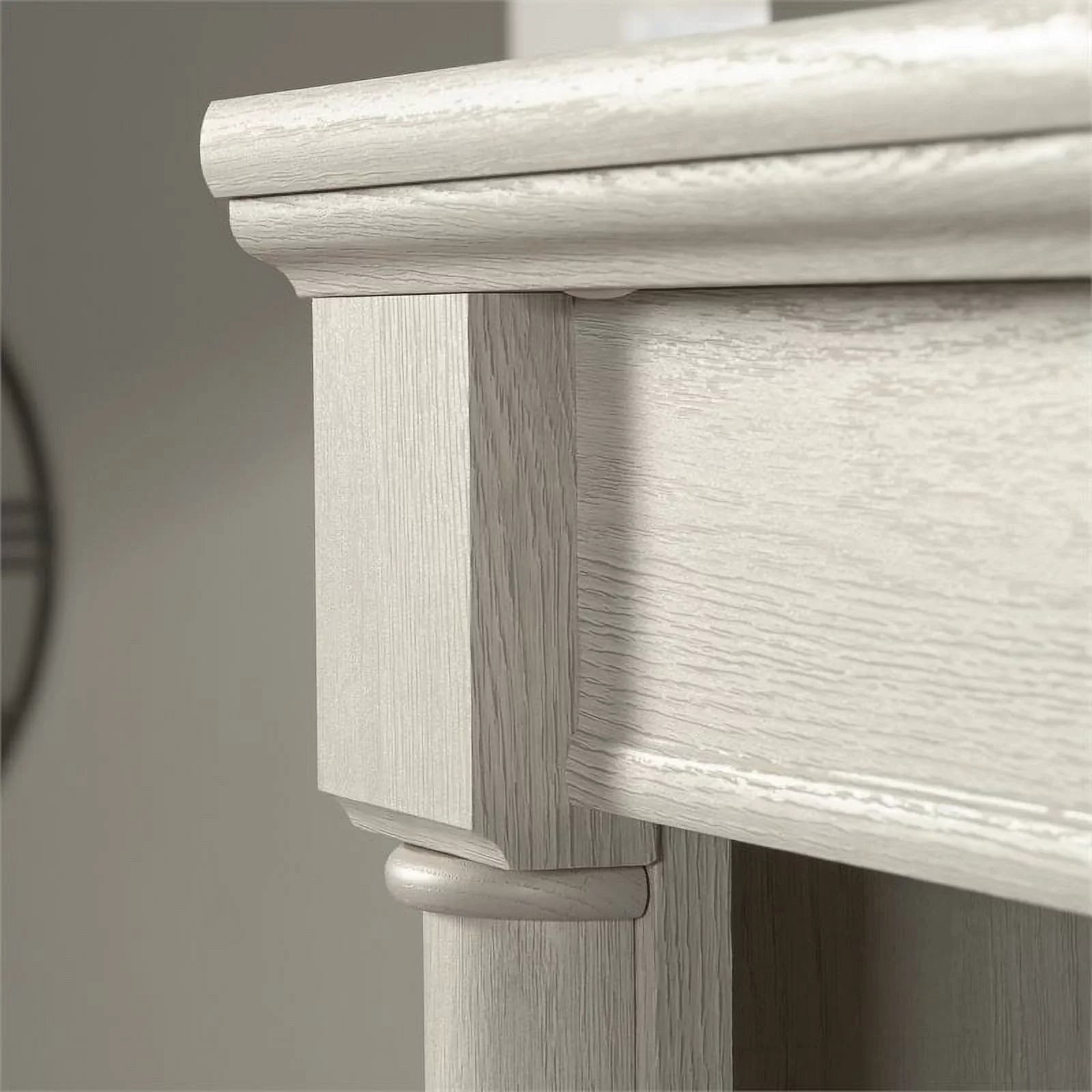 Bookcase, 5-Shelf Palladia Library Bookcase Sauder Glacier Oak Finish