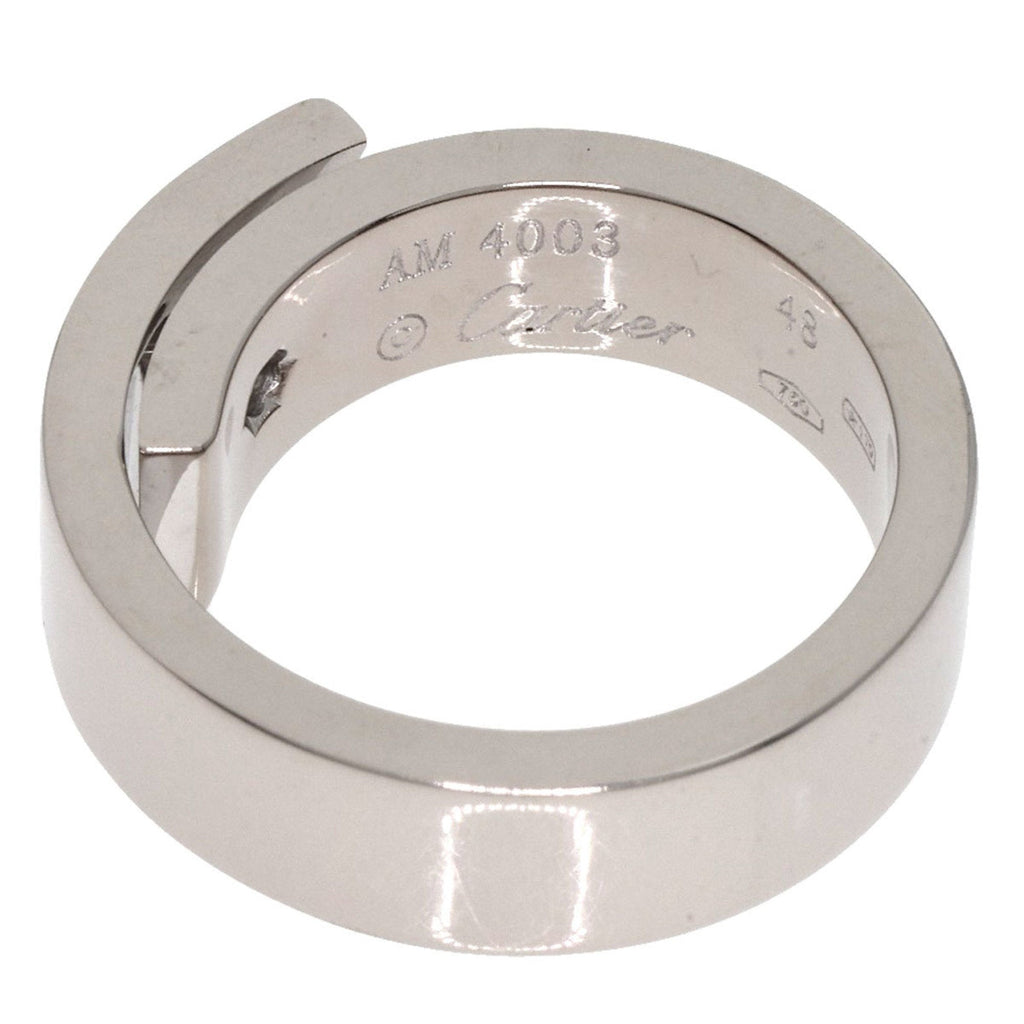Ring, K18 White Diamond Cartier CARTIER 1P (Good) #48 Women's, Gold, Anniversary Pre-Owned