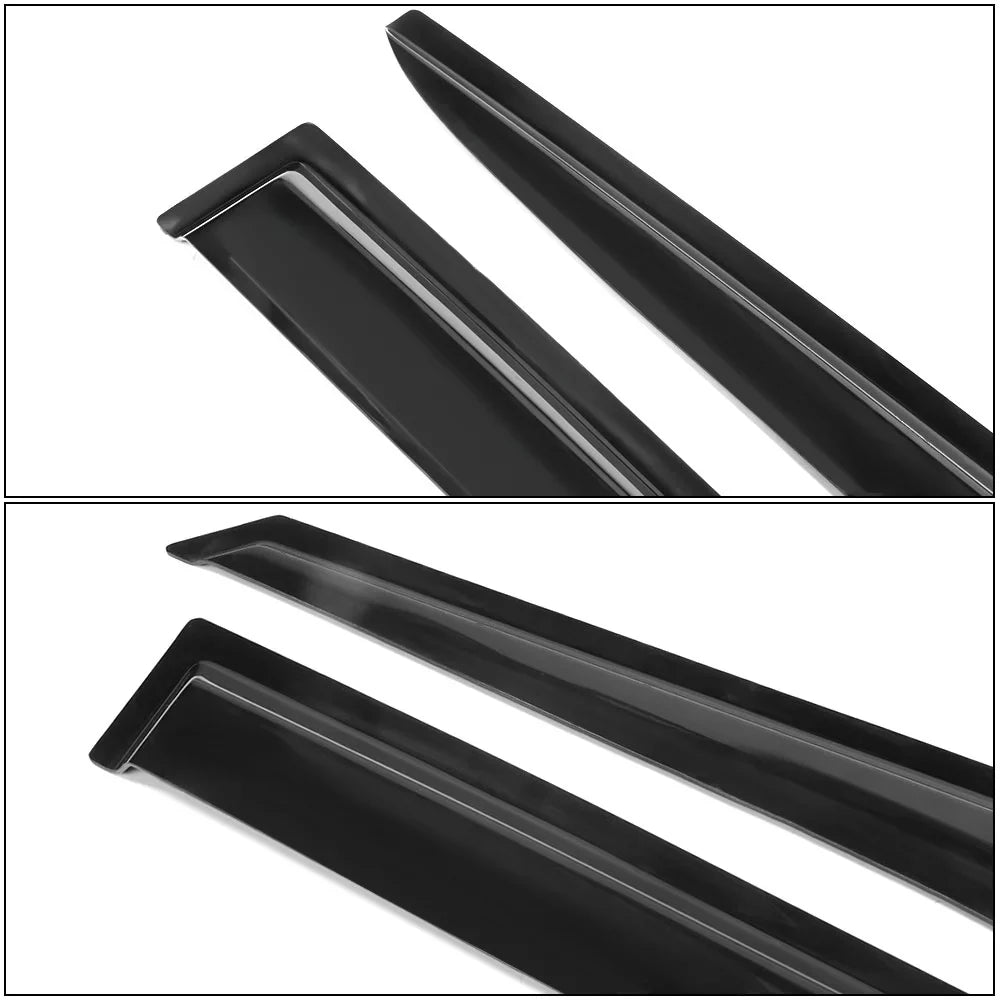 with Guard Rain 2012 Ikon Outside Vent 4Pc Hyundai 2014 Mount 2013 Compatible 2017 2011 Motorsports Deflector Window 2015 2016 Set Visor 2018 Veloster 2011-2018