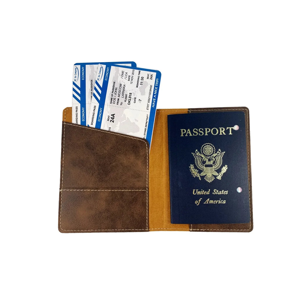 Irish Passport of Coat Leather Arms Malone Wallet