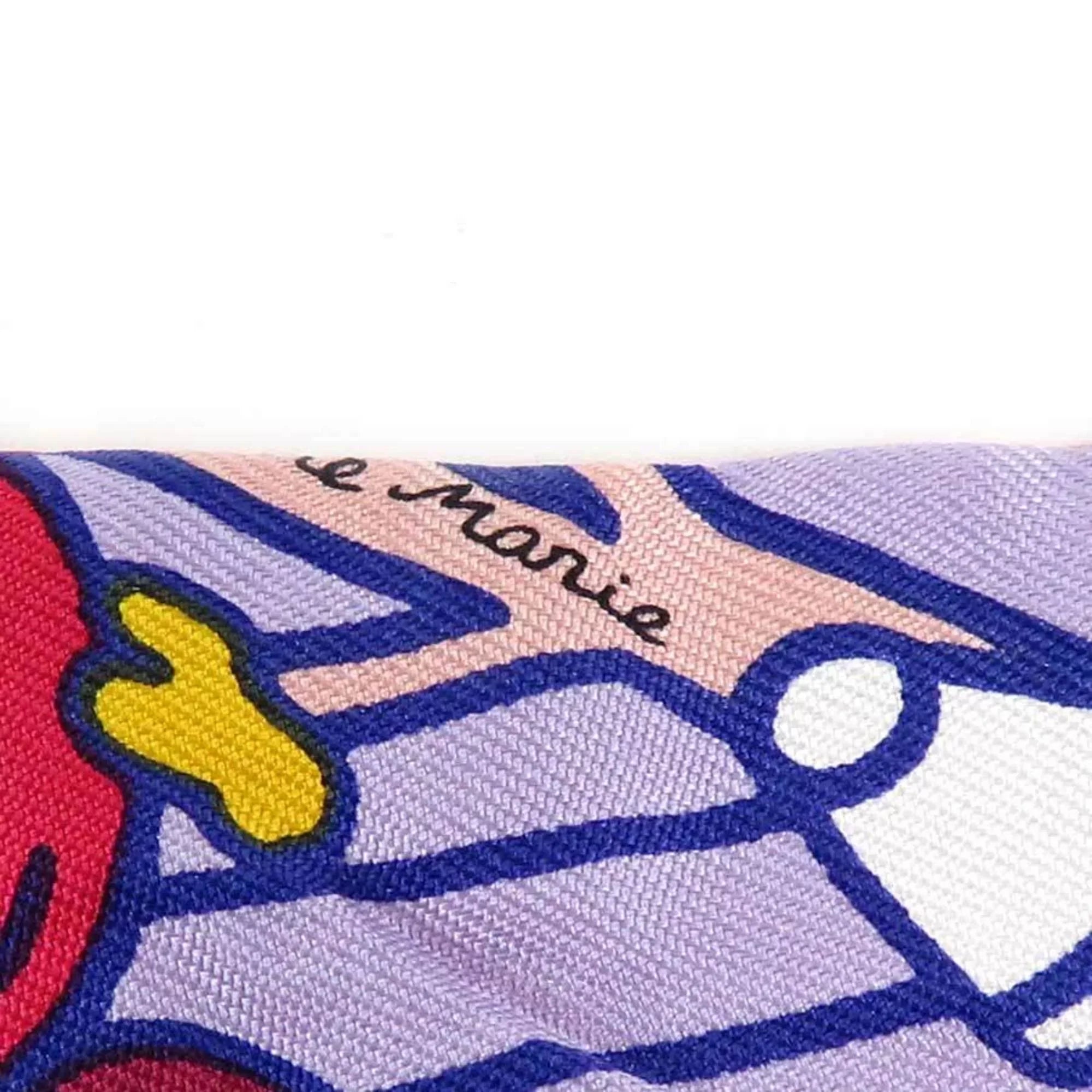 HERMES Hermes Pre-Owned Scarf (Good) Women's Silk Purple/Red/Multicolor Twillon