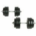 Strength Gym Weightlifting for 18 Piece Training Home Dcenta Set and lb 66.1 Dumbbell