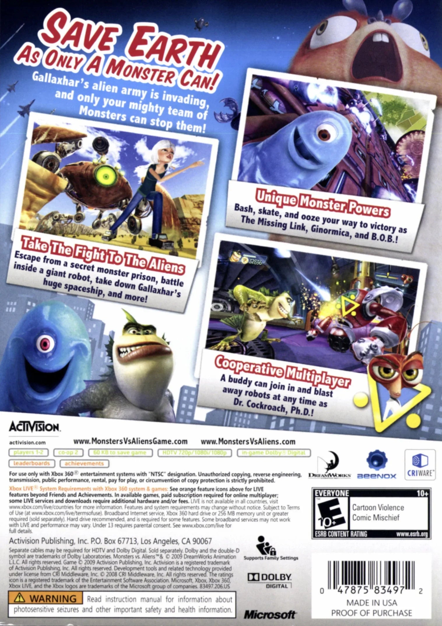 Monsters Pre-Owned vs. Aliens