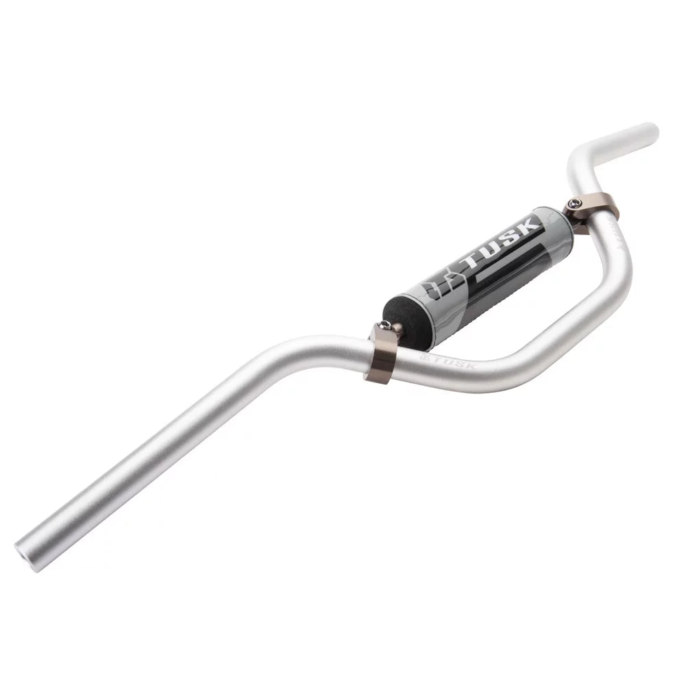 For T-10 LEM Tusk CR3 Bend Handlebar 1997 SX 7/8" Mini Aluminum Silver