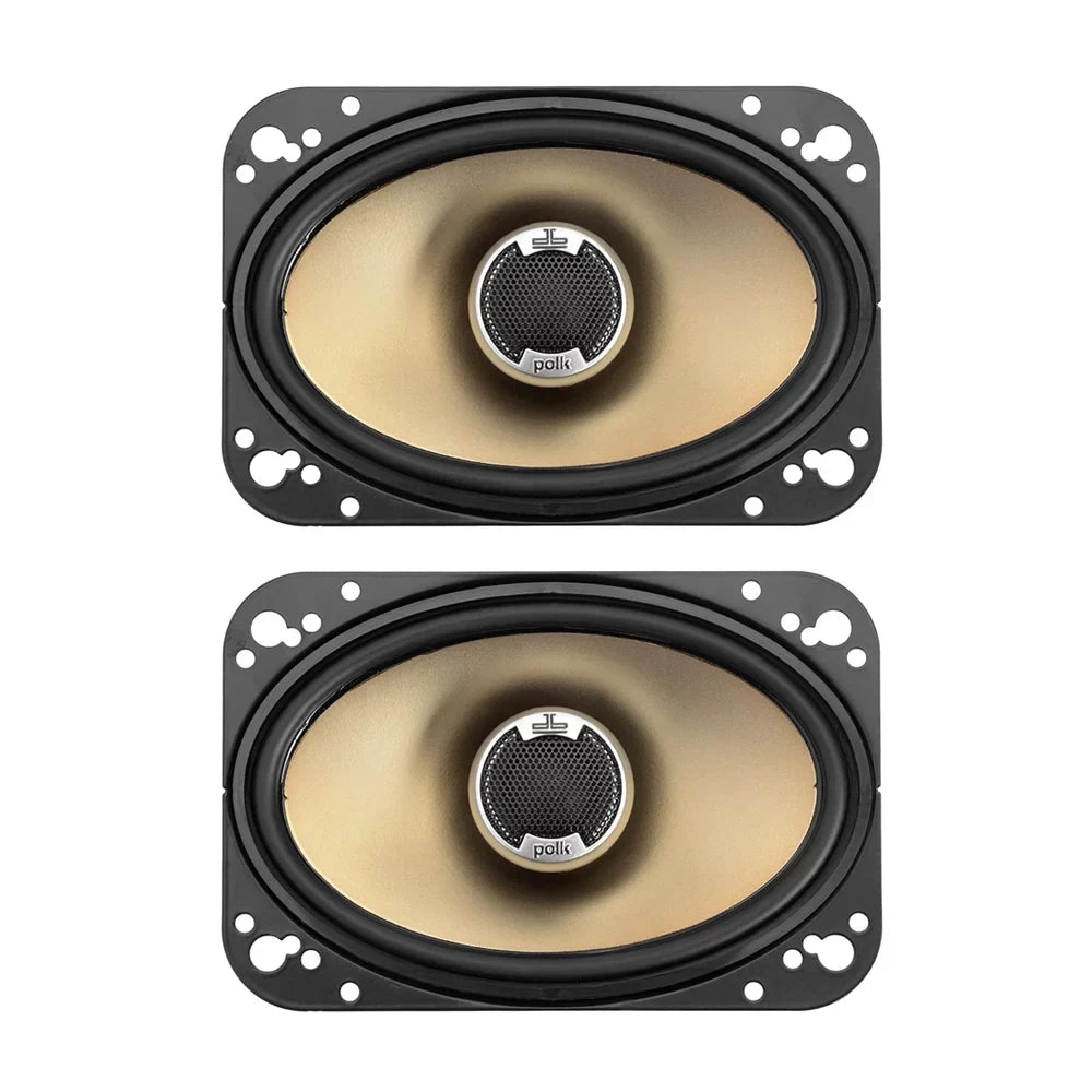 Car Speakers DB461 Audio 2-way 6-inch Audio Loud x Polk 4