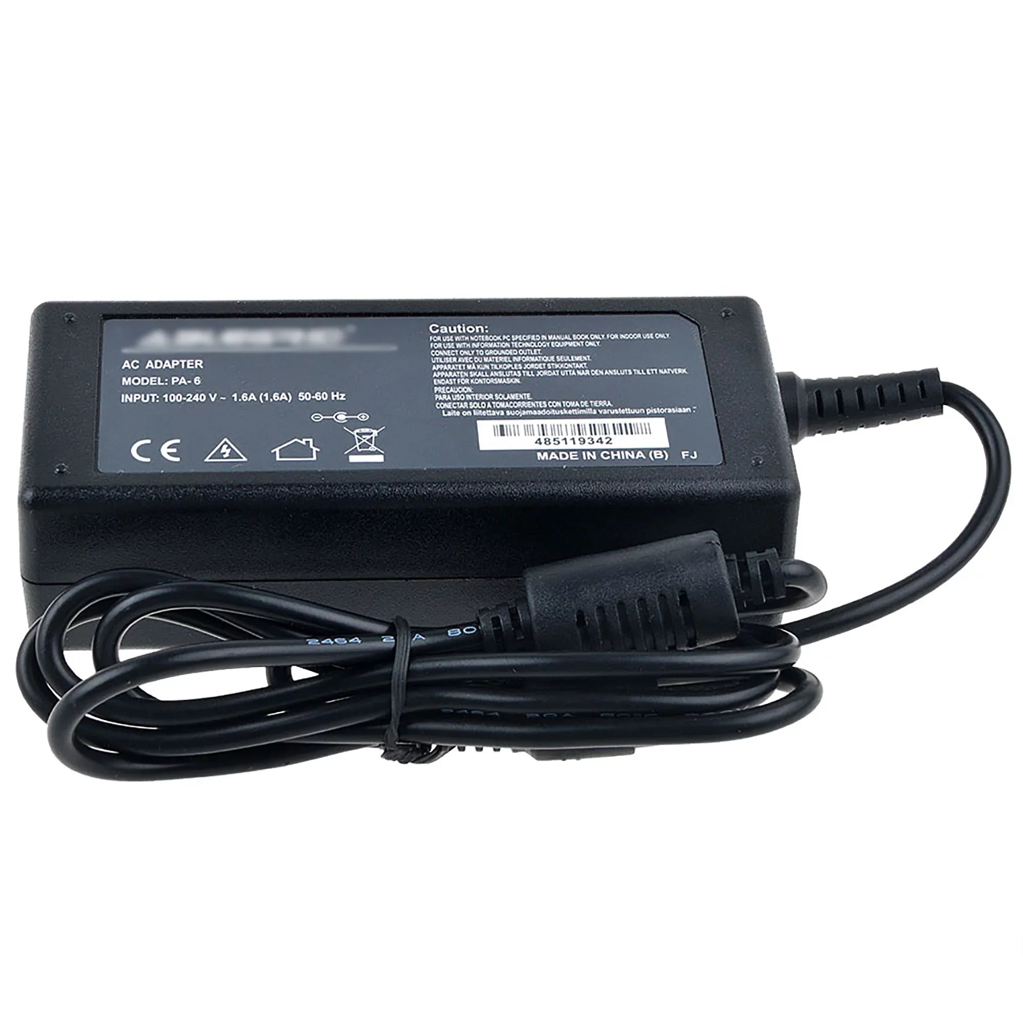 AC-DC Satellite Pro for Toshiba Adapter Replacement S50T-B Charger Supply Power S55T-A PKPOWER R50-B-12U