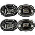 Polk Marine Boat 6x9" Stereo Pairs Coaxial 3-Way Speakers 450W DB692 (QTY 2 Car of 4) Audio