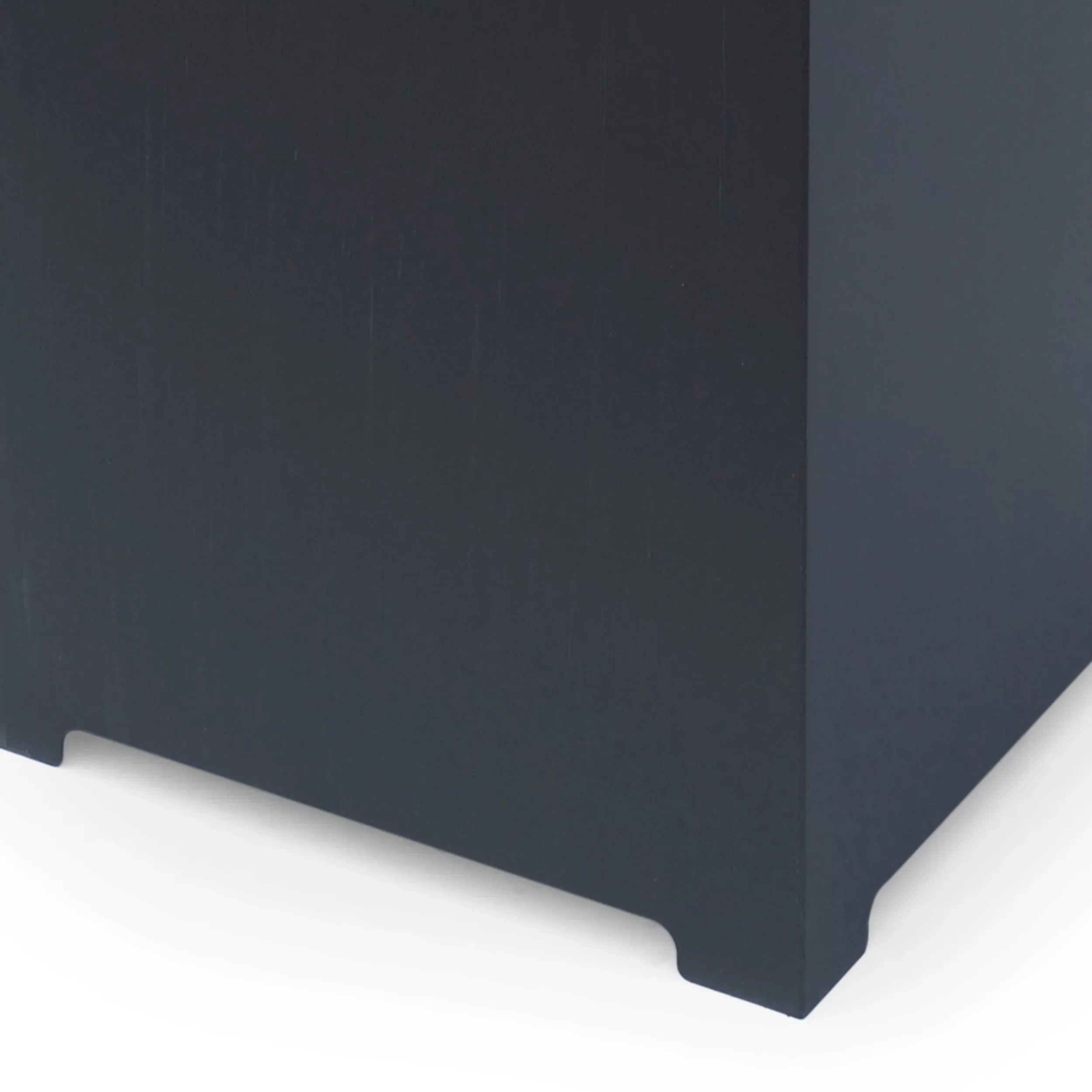 Grey Iron exterior Reign Rectangular Gas Dark Pit , Fire