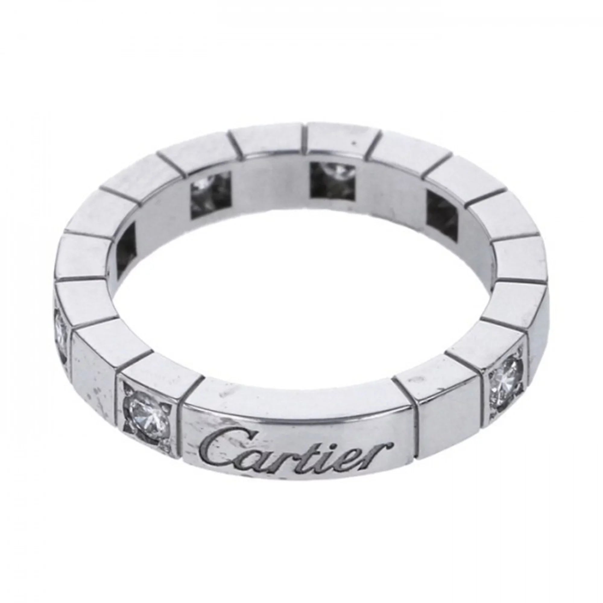 Cartier Ring K18WG (Good) Pre-Owned White Gold Raniere